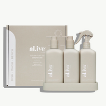 Load image into Gallery viewer, Kitchen Trio + Tray | Lemon & Pomegranate + Watermelon & Lime