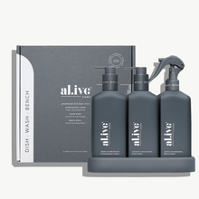 Load image into Gallery viewer, Kitchen Trio + Tray | Lemon & Pomegranate + Coconut & Wild Orange