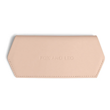 Load image into Gallery viewer, Fox & Leo Glasses Case - Blush