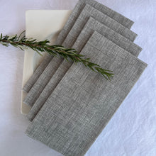 Load image into Gallery viewer, Sofia Napkins 40x40cm Pk50 - Charcoal