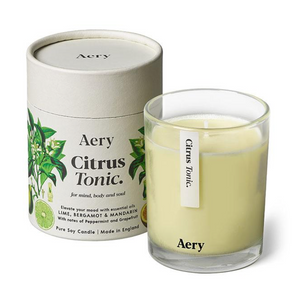 Aery Botanical Soy Candle - Citrus Tonic