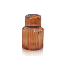 Load image into Gallery viewer, Arlo Vintage Candle Holder - Amber