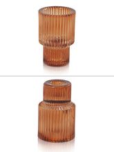 Load image into Gallery viewer, Arlo Vintage Candle Holder - Amber