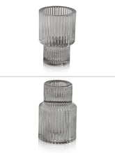 Load image into Gallery viewer, Arlo Vintage Candle Holder - Smoke