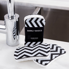 Load image into Gallery viewer, Chevron Print Scourer Sponge
