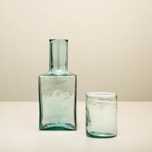 Load image into Gallery viewer, Handblown Glass Carafe & Tumbler Set