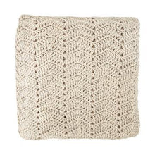 Load image into Gallery viewer, Handmade Crochet Blanket - Vanilla