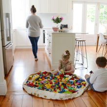 Load image into Gallery viewer, Printed Play Pouch - Glitter Gold Dots