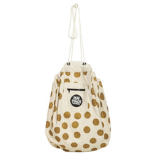 Load image into Gallery viewer, Printed Play Pouch - Glitter Gold Dots