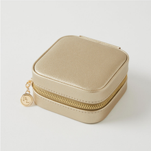 Load image into Gallery viewer, Ambrosia Square Jewellery Case - Gold