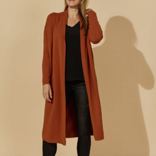 Load image into Gallery viewer, Virtue Maxi Cardigan ONE SIZE - Rust