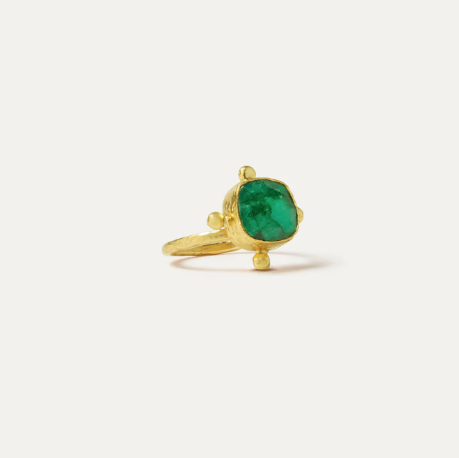 Elowen Emerald Ring