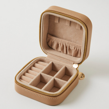 Load image into Gallery viewer, Ambrosia Square Jewellery Case - Nude