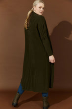 Load image into Gallery viewer, Virtue Maxi Cardigan ONE SIZE - Evergreen