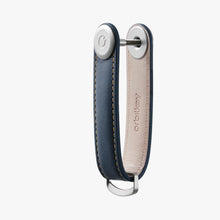 Load image into Gallery viewer, Orbitkey - Leather Navy/Tan
