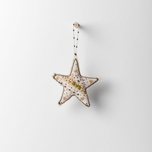 Load image into Gallery viewer, Bedouin up-cycled canvas deco - star
