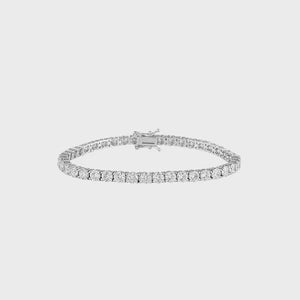 Tennis Bracelet Silver Large