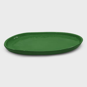 Small Oval Platter - Basil