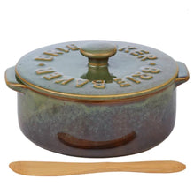 Load image into Gallery viewer, Loire Cer Brie Baker 13.5x16x7.5cm Olive
