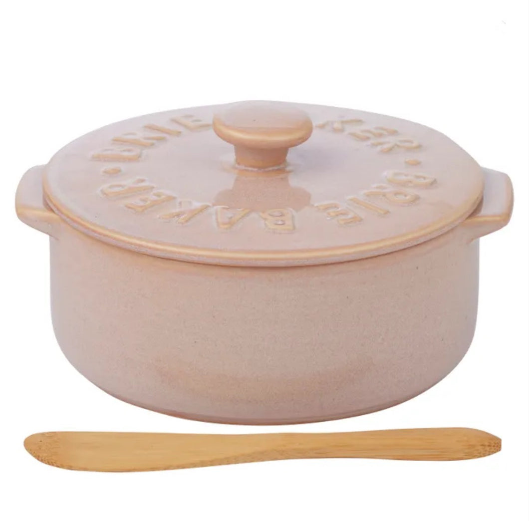 Loire Cer Brie Baker 13.5x16x7.5cm Rosa