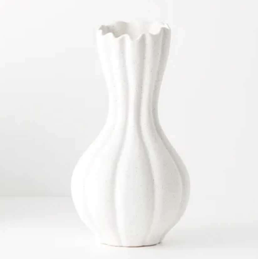 Vase Hana White 30x16cm