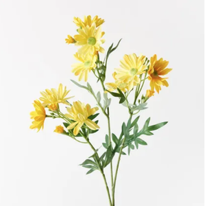 Daisy Spray Yellow 73cm