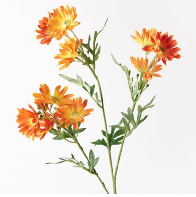 Daisy Spray Orange 73cm