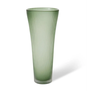 Lona Vase Green 21x16x48cm