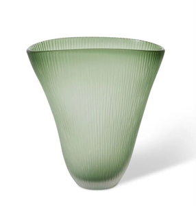 Lona Vase Green 27x16x30cm