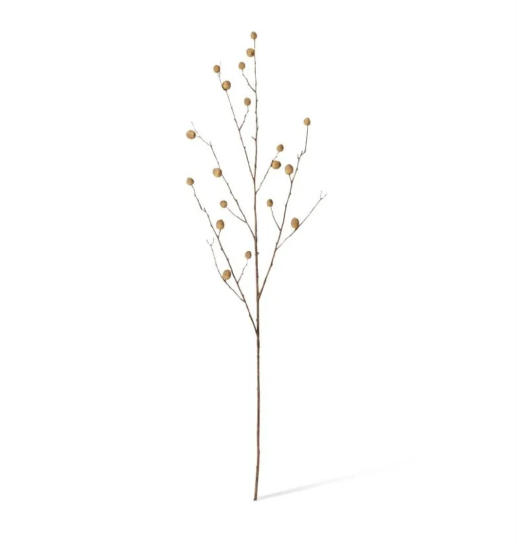 Berry Pod Dried Look Branch Natural 20x8x108cm