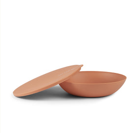 Serving Bowl With Lid - The Round|Small - Papaya