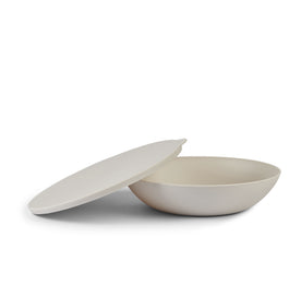Serving Bowl With Lid - The Round|Small - Salt