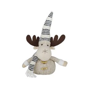 Reindeer Deco Fabric 22x30cm Brown