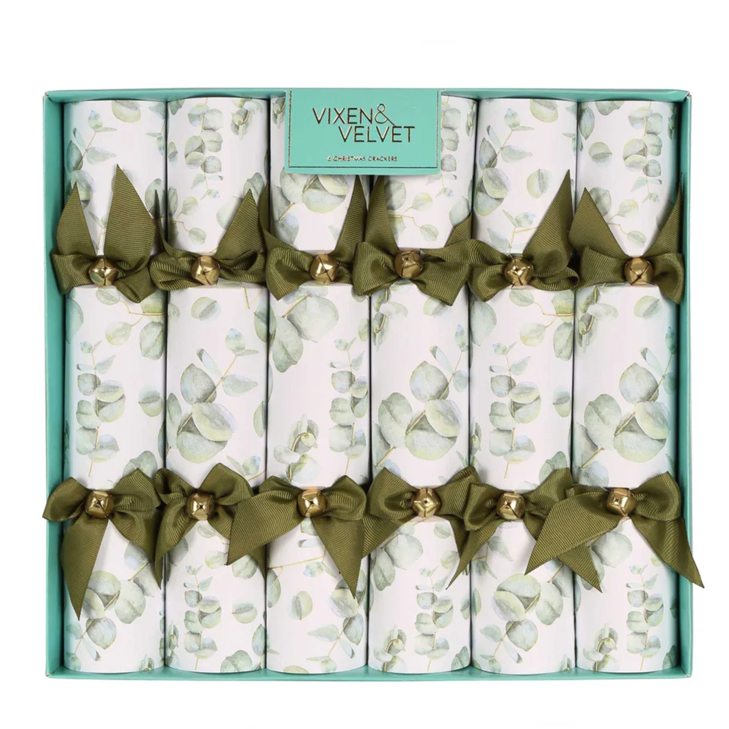 Green Eucalyptus Crackers (Box 6)