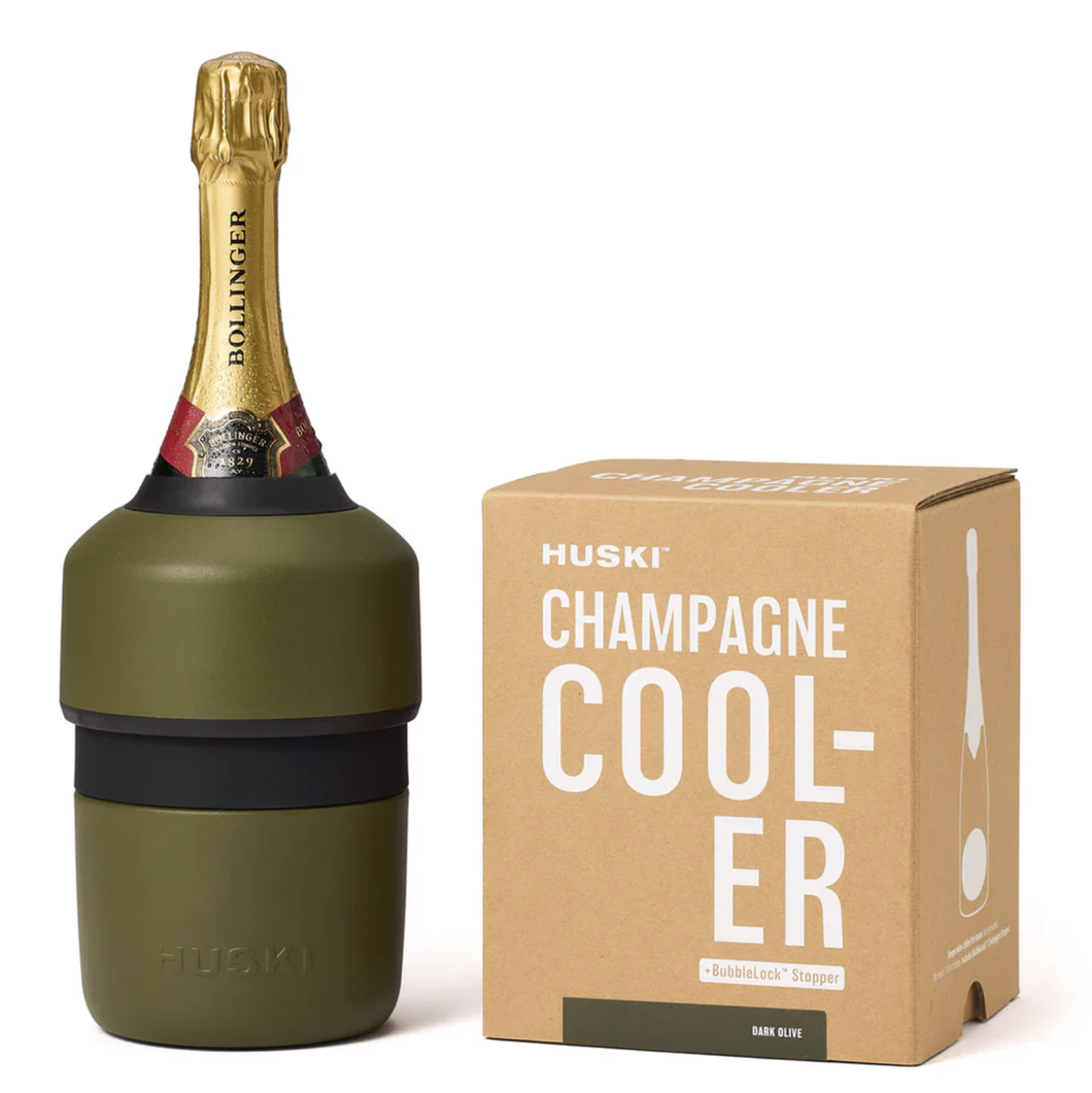 Huski Champagne Cooler - Dark Olive