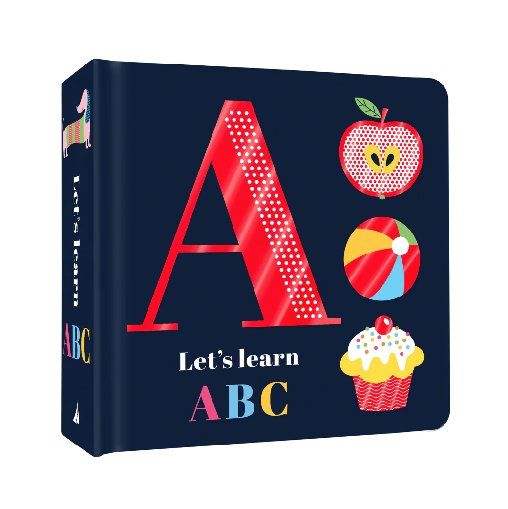 Chunky Foil Board Book - Let's Learn ABC