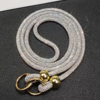 Shimmer Rhinestone Cross Body Phone Chain