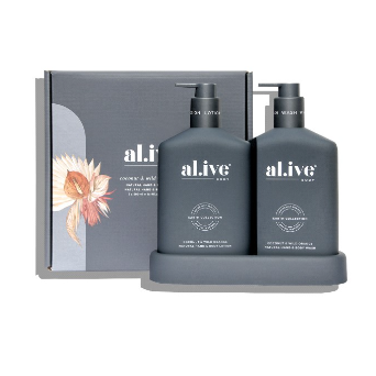 Wash & Lotion Duo + Tray | Coconut & Wild Orange