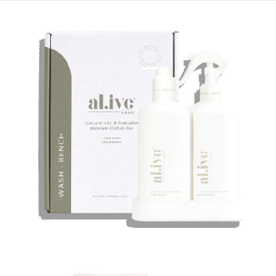 Kitchen Duo + Tray | Lemon Myrtle & Honeydew