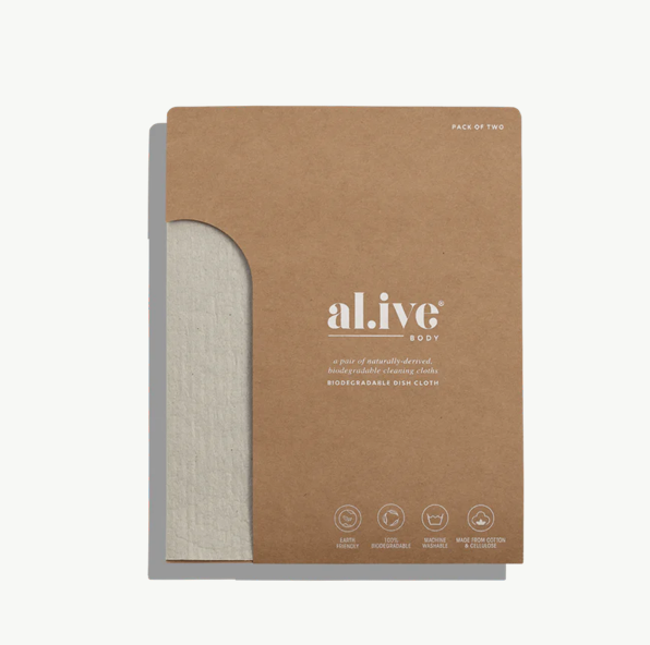 Biodegradable Dishcloth Pk 2