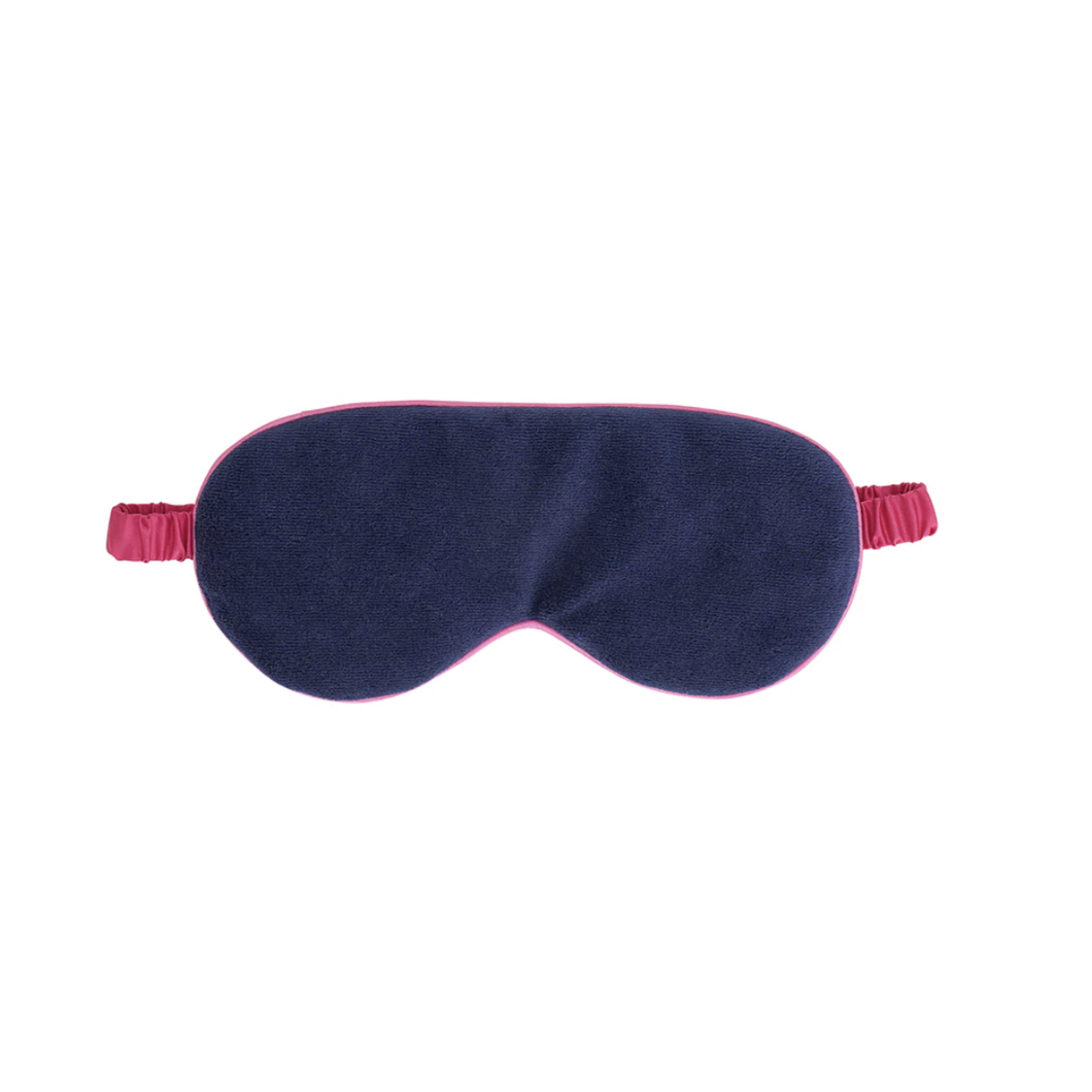 Eye Mask Cosy Luxe Velvet - Sapphire Blue