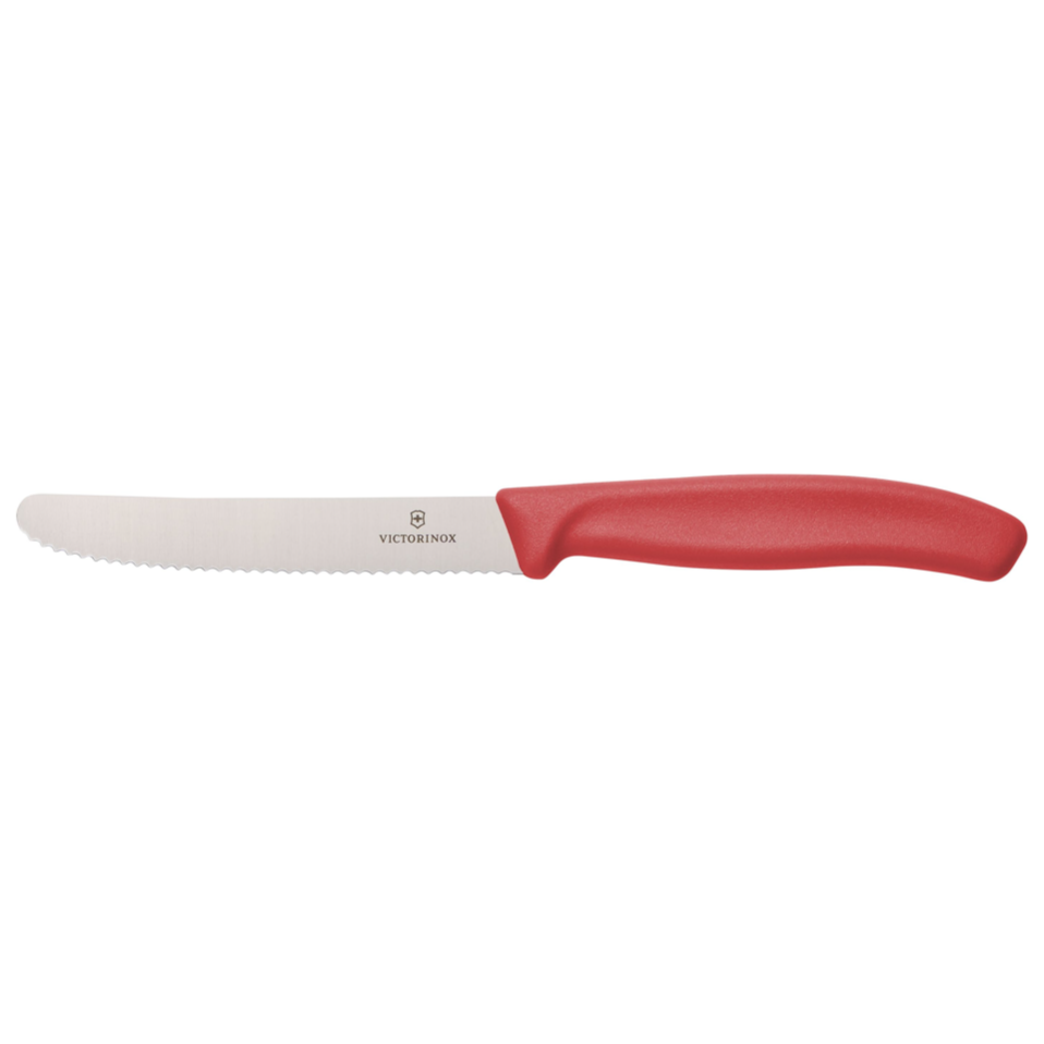 Victorinox Rounded Tip Knife 11cm - Crimson Blaze