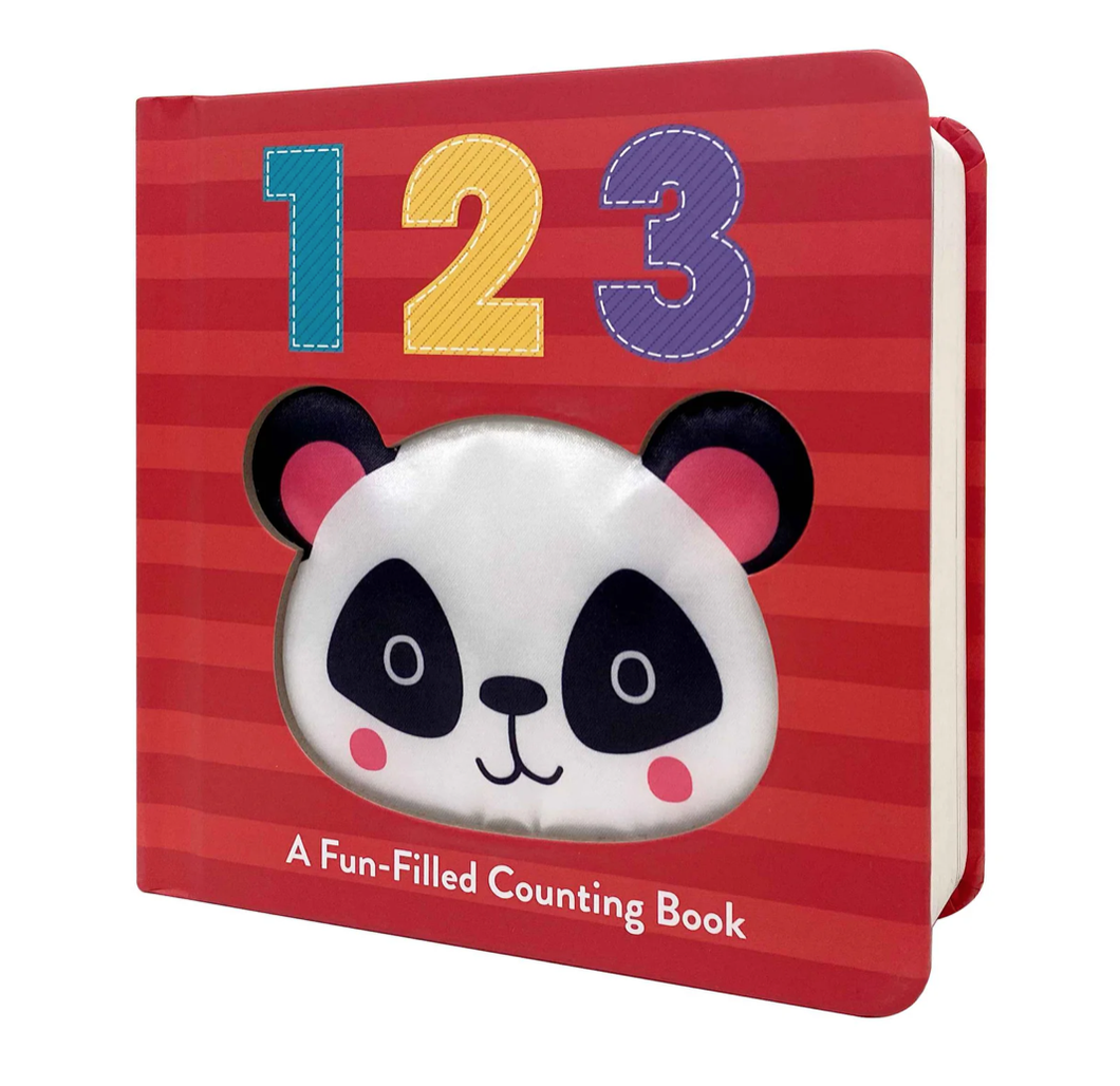 Chunky Fabric Face Board Book - 123