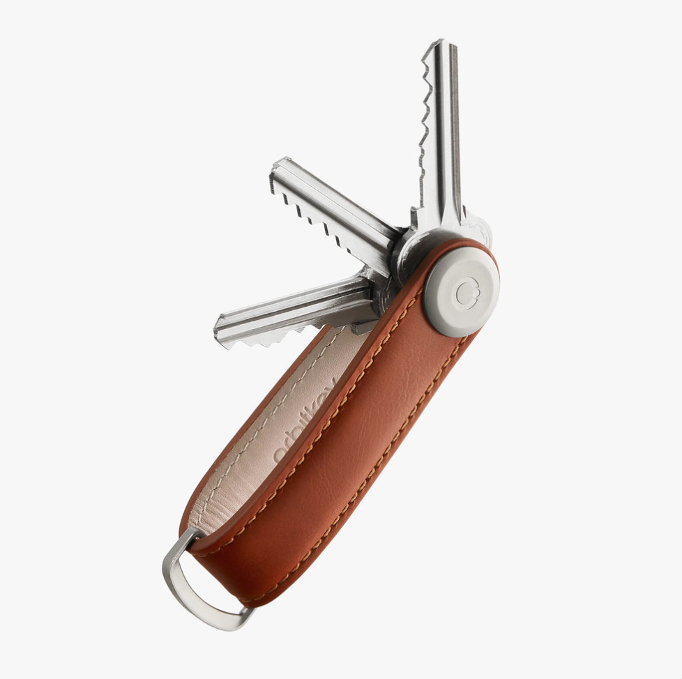 Orbitkey 2.0 Leather Cognac/Tan