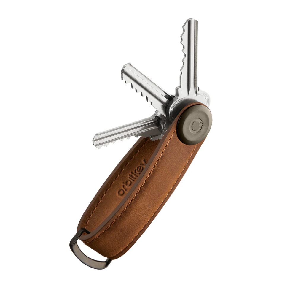 Orbitkey Crazy Horse Leather Chestnut Brown/Brown