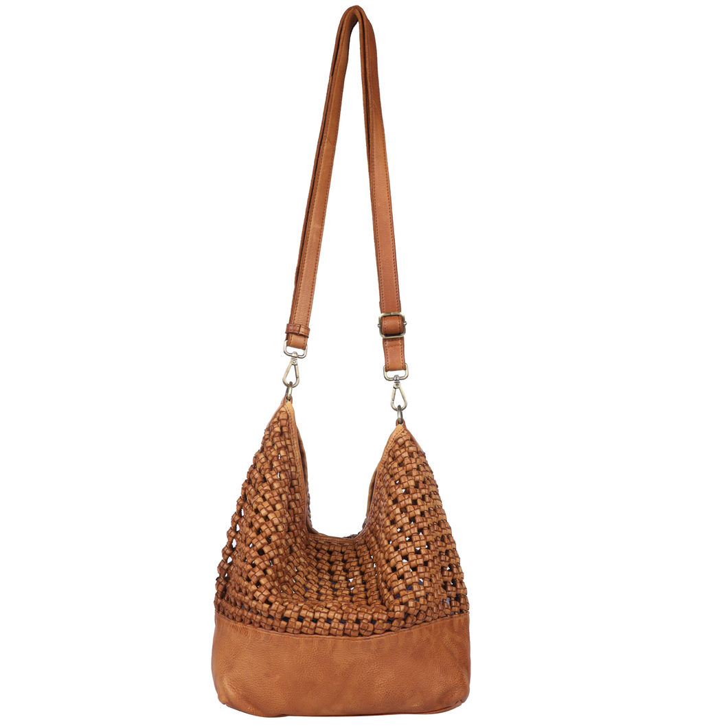 Malabar Cross Body Bag - Tan