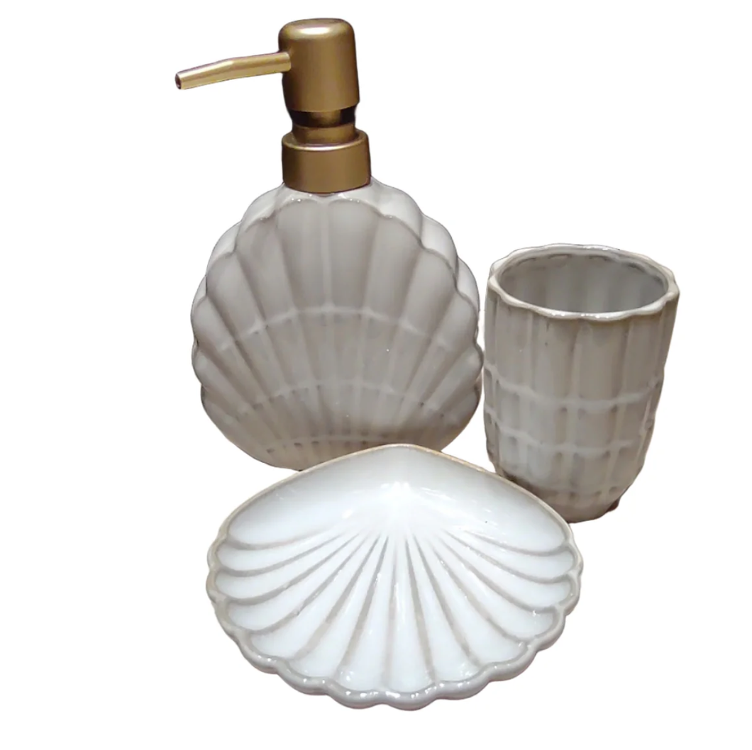 Seychelles S/3 Cer Bathroom Accs 18cm