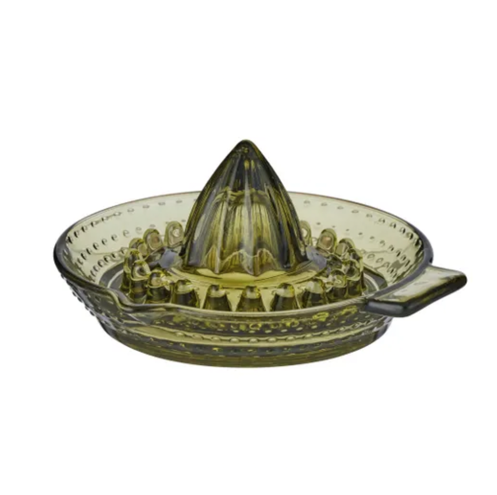 Lia Glass Juicer 14x14x6cm Green
