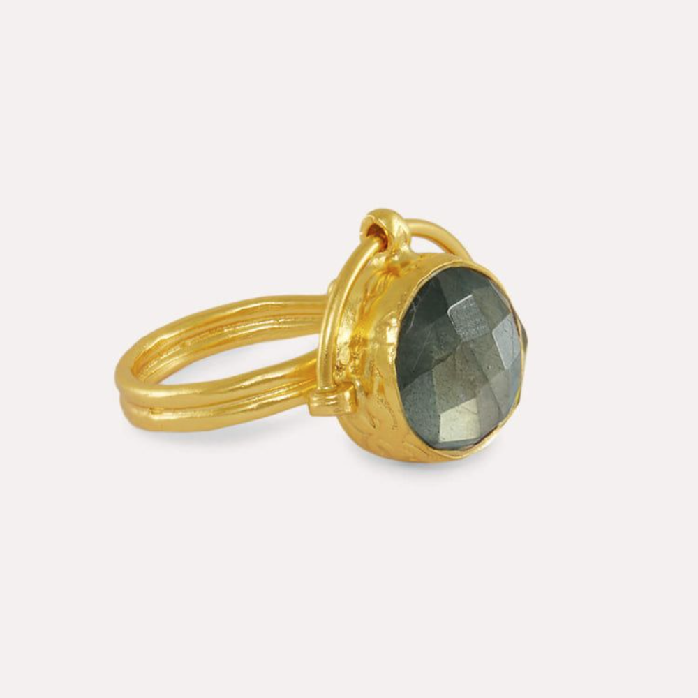 Domna Labradorite Cocktail Ring