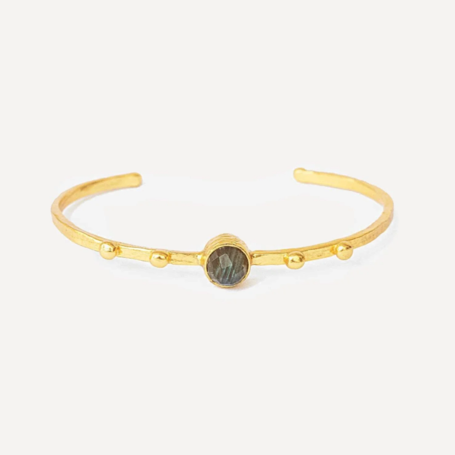 Filiz Labradorite Bangle